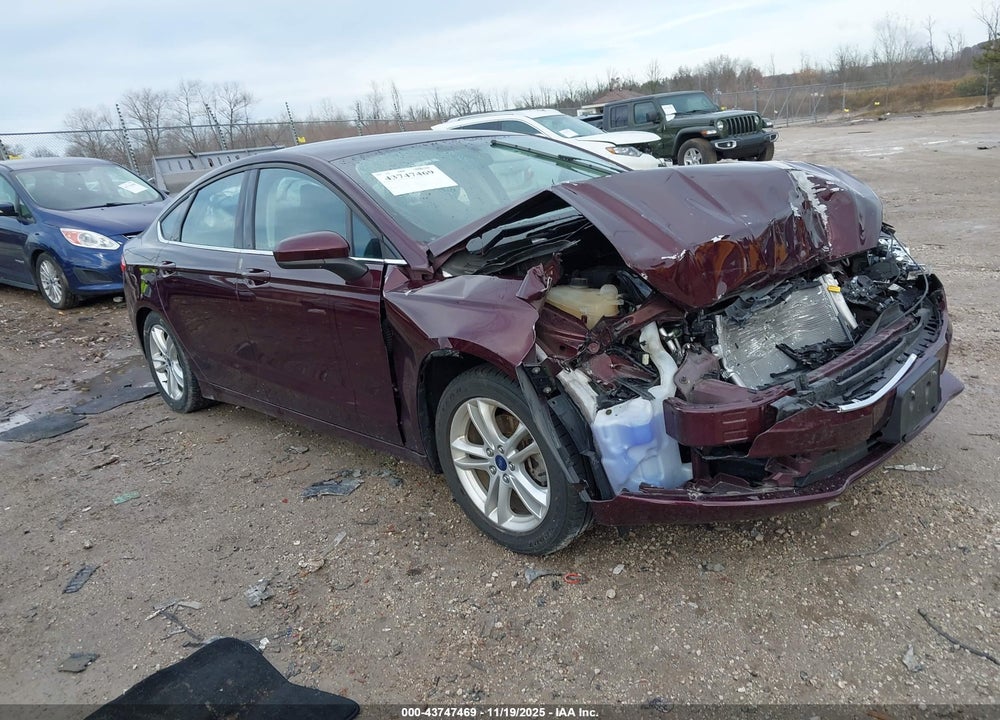 2018 FORD FUSION SE VIN: 3FA6P0HD4JR160600