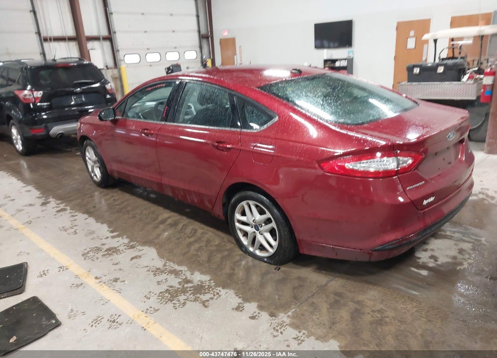 2013 FORD FUSION SE VIN: 3FA6P0H74DR354882