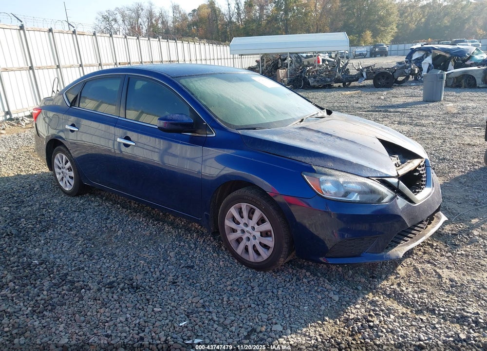 2019 NISSAN SENTRA S VIN: 3N1AB7AP7KY270003