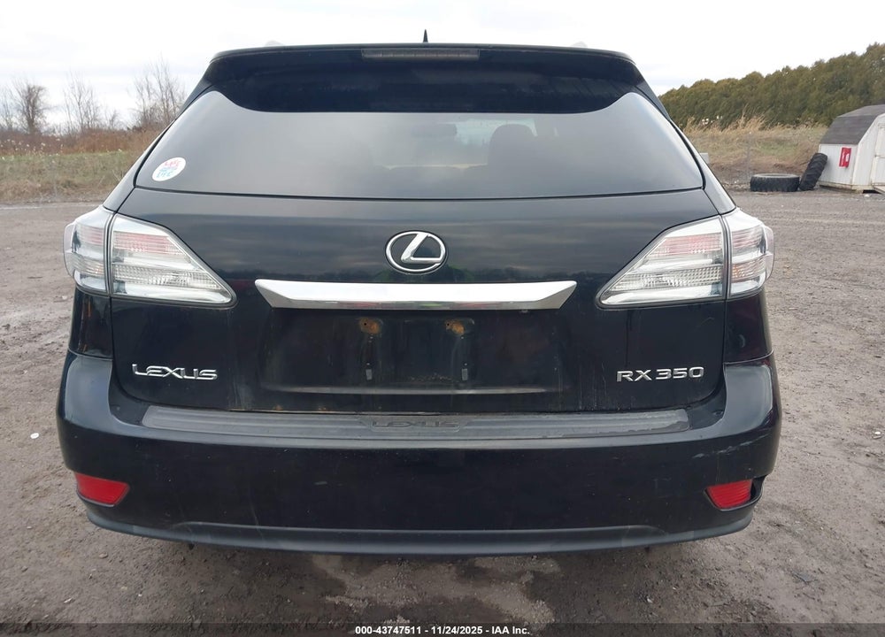 2010 LEXUS RX 350 VIN: 2T2BK1BA7AC038651