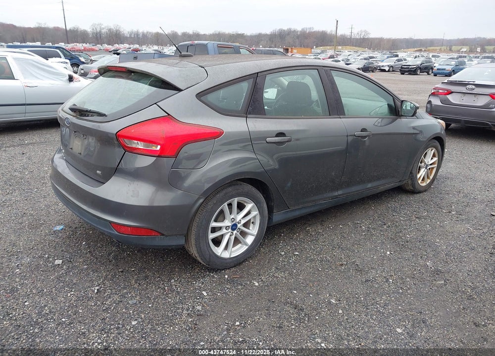 2017 FORD FOCUS SE VIN: 1FADP3K22HL232712