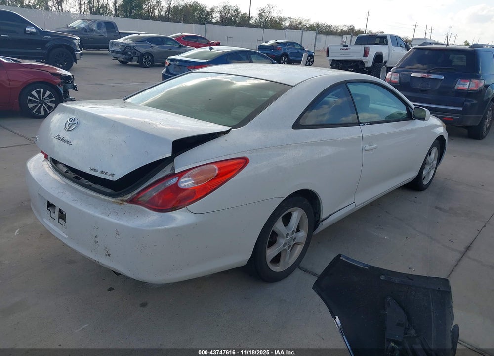 2004 TOYOTA CAMRY SOLARA SLE V6 VIN: 4T1CA38P34U004678