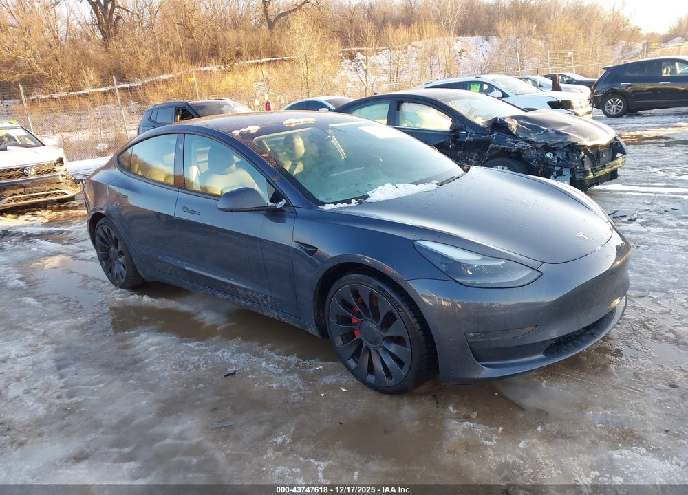 2021 TESLA MODEL 3 PERFORMANCE DUAL MOTOR ALL-WHEEL DRIVE VIN: 5YJ3E1EC7MF060338