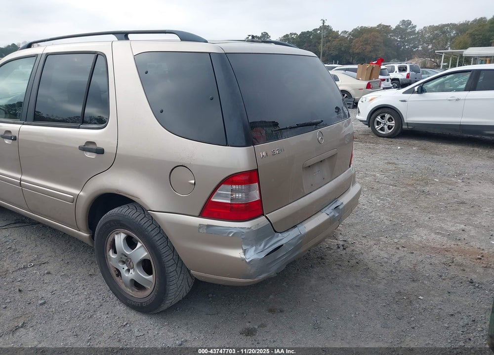 2002 MERCEDES-BENZ ML 320 VIN: 4JGAB54E82A370803