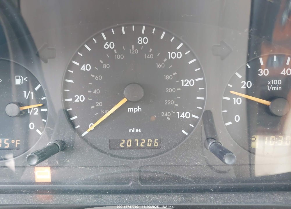 2002 MERCEDES-BENZ ML 320 VIN: 4JGAB54E82A370803