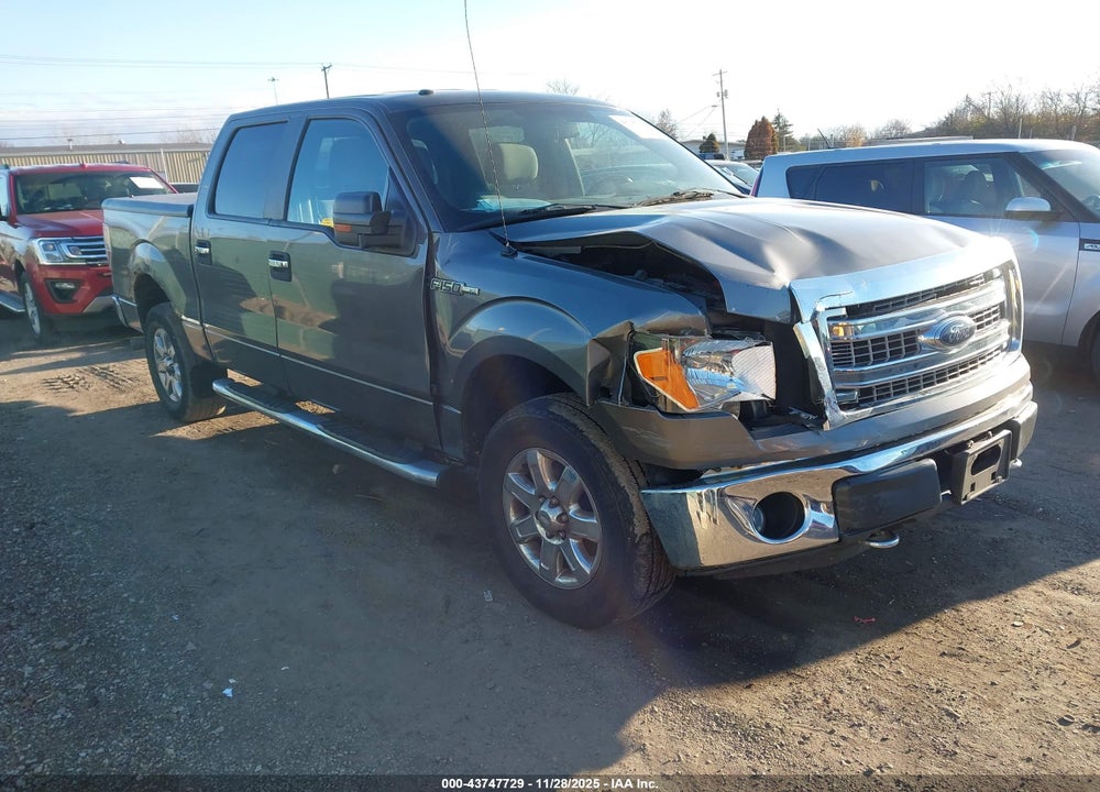 2013 FORD F-150 XLT VIN: 1FTFW1EF6DKD05413