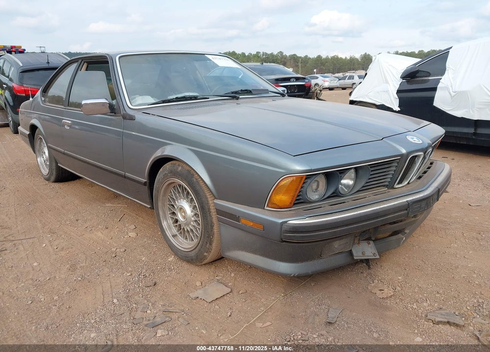 1989 BMW 635 CSI AUTOMATIC VIN: WBAEC8410K3268897