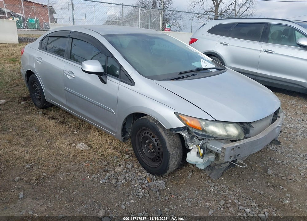 2012 HONDA CIVIC LX VIN: 19XFB2E50CE053412