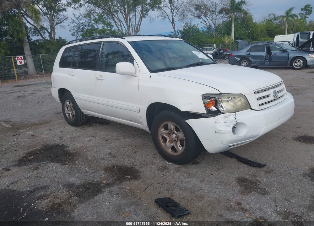2006 TOYOTA HIGHLANDER VIN: JTEGD21A960145841