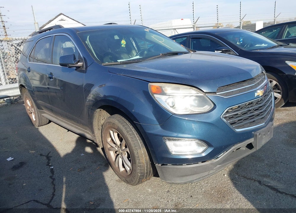 2016 CHEVROLET EQUINOX LT VIN: 2GNALCEK3G6267052