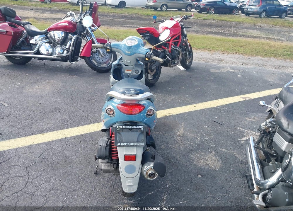2008 GENUINE SCOOTER CO. BUDDY 150/ST TROPEZ VIN: RFVPAC60881000165