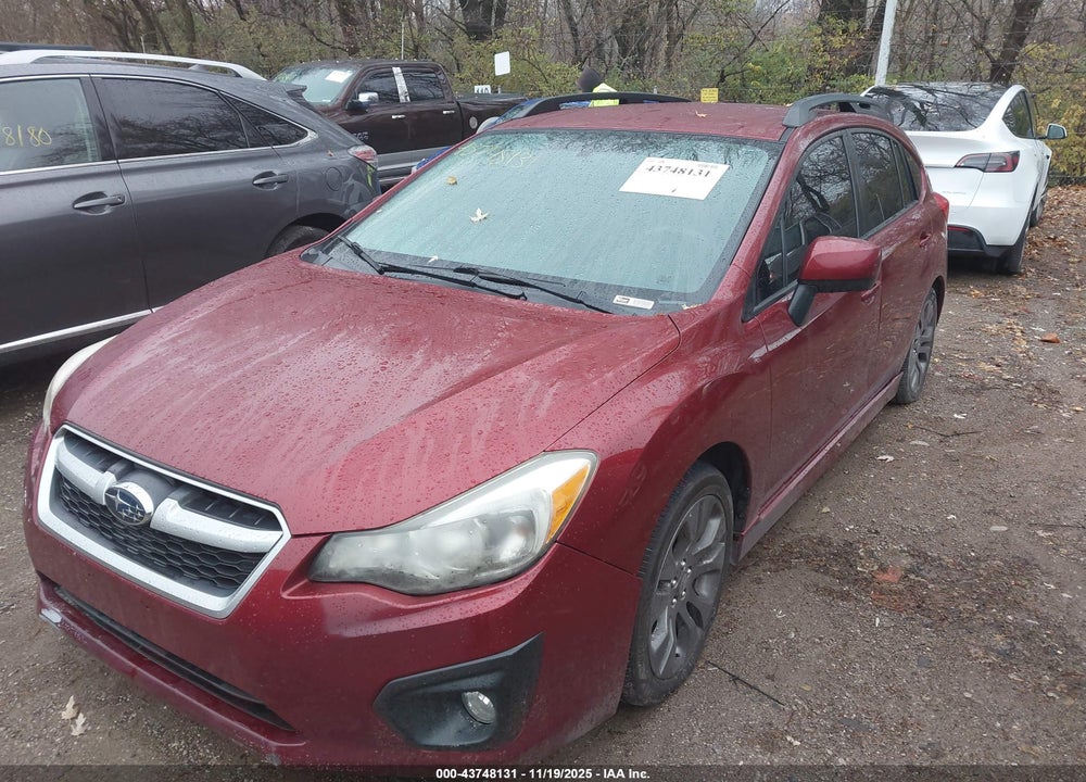 2013 SUBARU IMPREZA 2.0I SPORT PREMIUM VIN: JF1GPAL60DH857299