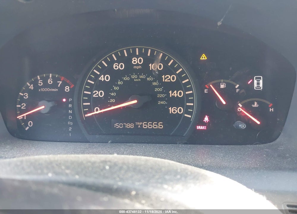 2005 HONDA ACCORD 3.0 EX VIN: 1HGCM66815A025493