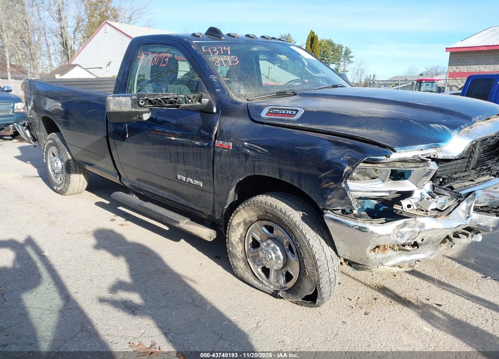 2019 RAM 2500 TRADESMAN  4X4 8' BOX VIN: 3C6MR5AJXKG669538