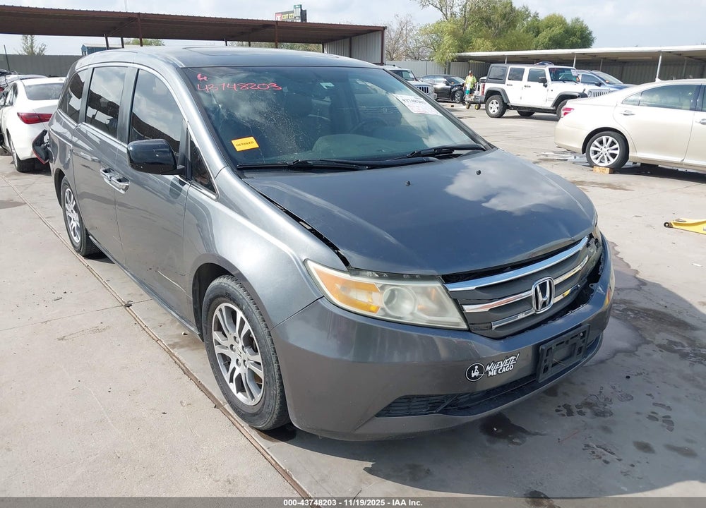 2011 HONDA ODYSSEY EX-L VIN: 5FNRL5H6XBB068203