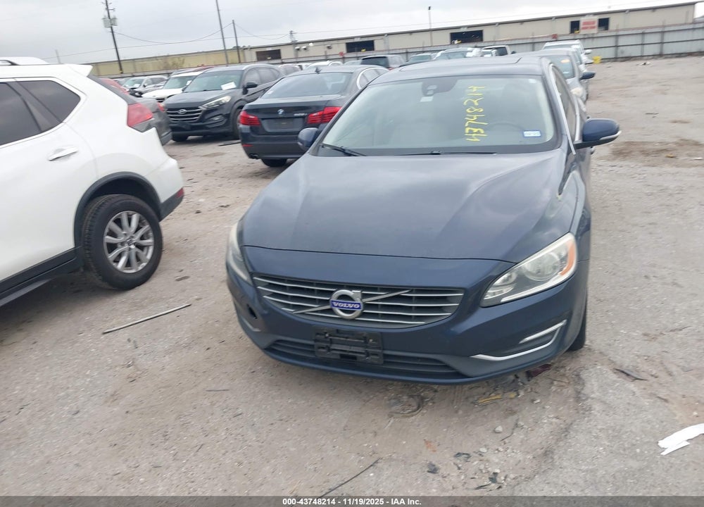 2015 VOLVO S60 T5 PREMIER VIN: YV140MFK9F2366807