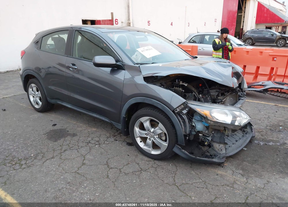 2016 HONDA HR-V LX VIN: 3CZRU6H32GM752491