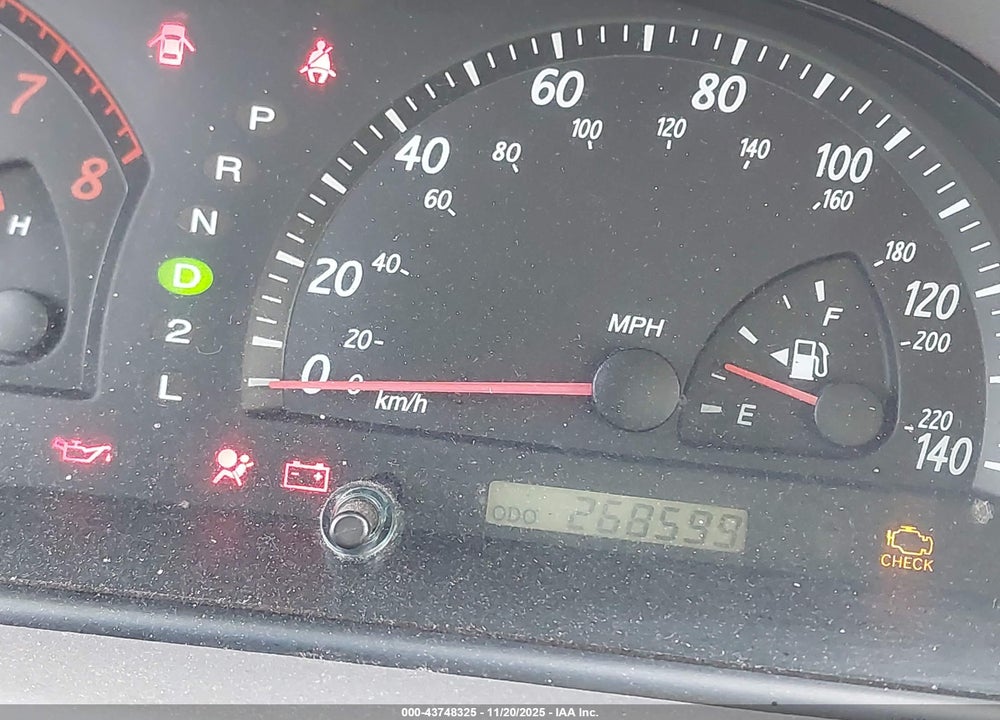 2003 TOYOTA CAMRY LE VIN: 4T1BE32K13U659174