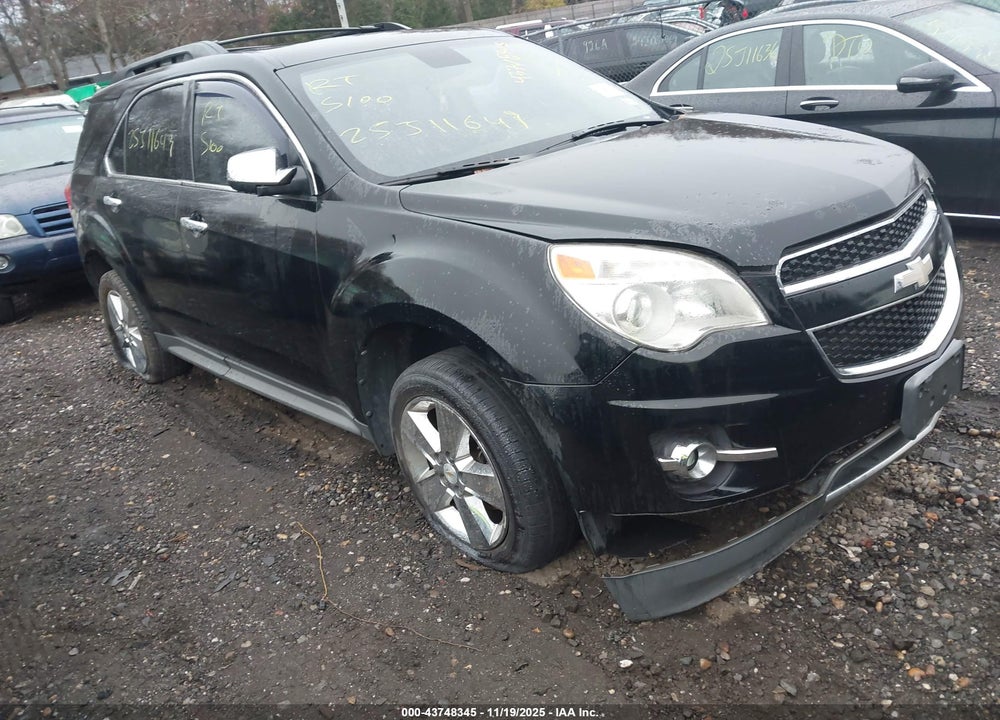 2011 CHEVROLET EQUINOX 2LT VIN: 2GNALPECXB1217660