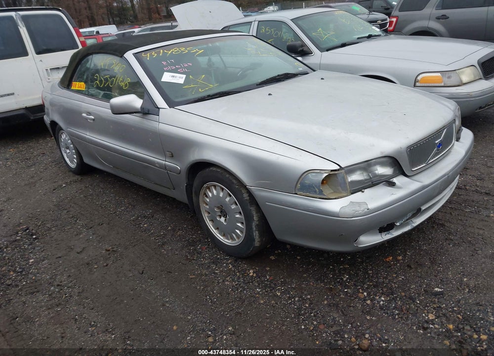 2001 VOLVO C70 LT VIN: YV1NC56D91J017793