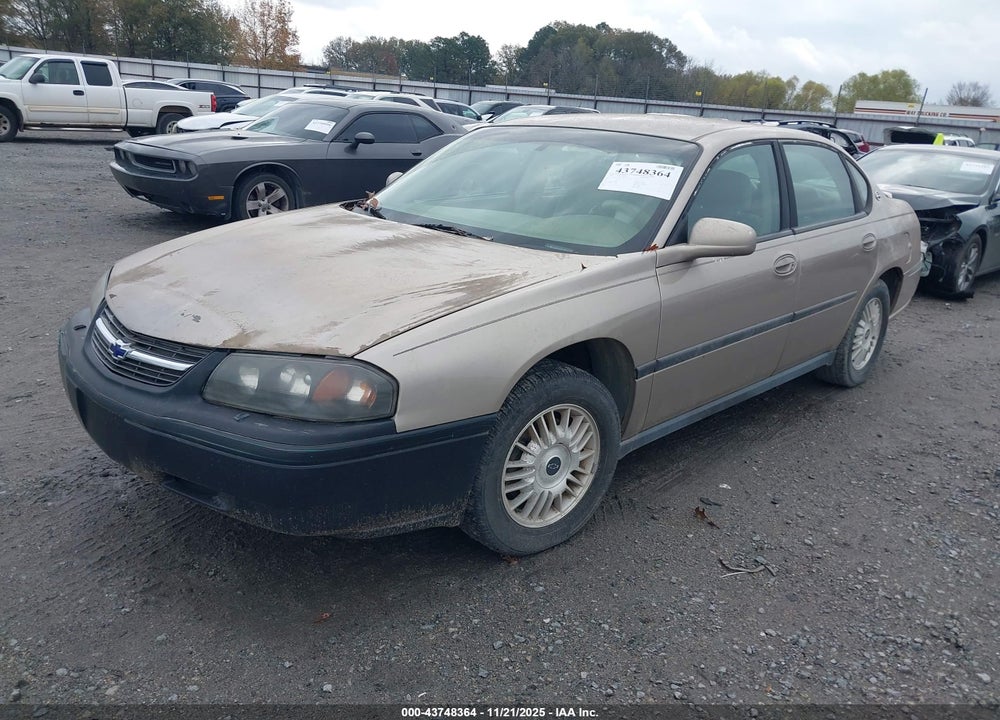 2002 CHEVROLET IMPALA VIN: 2G1WF55E629380473