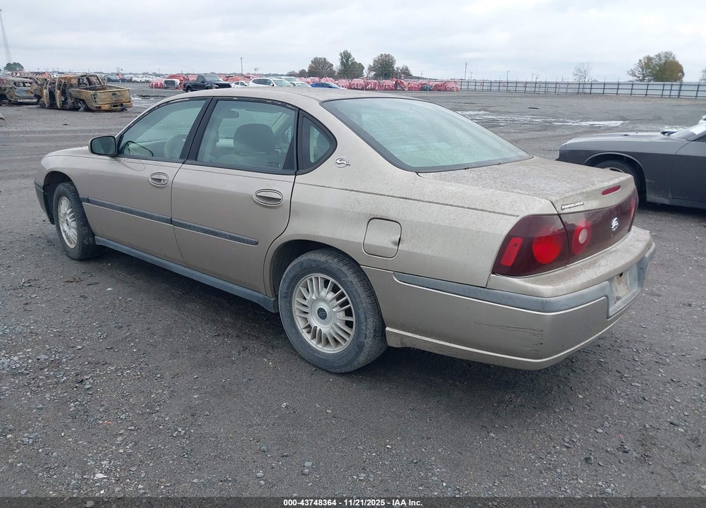 2002 CHEVROLET IMPALA VIN: 2G1WF55E629380473