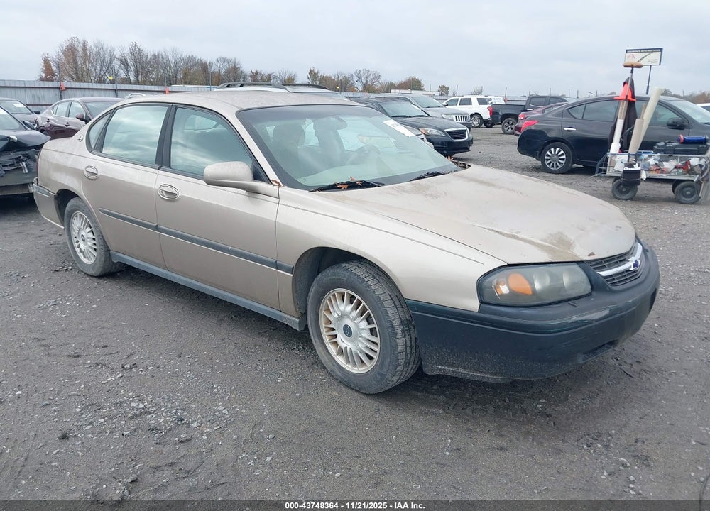 2002 CHEVROLET IMPALA VIN: 2G1WF55E629380473