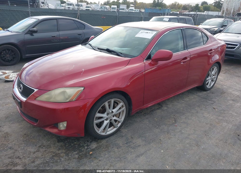 2006 LEXUS IS 350 VIN: JTHBE262462002554