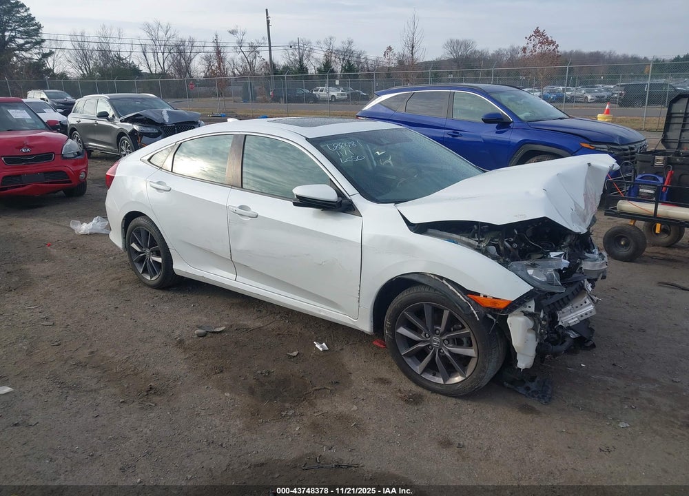 2020 HONDA CIVIC EX VIN: 19XFC1F32LE200334