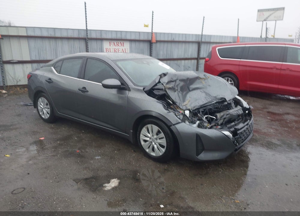 2025 NISSAN SENTRA S VIN: 3N1AB8BV0SY269939