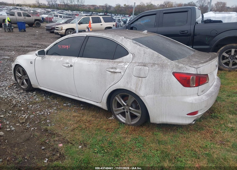 2012 LEXUS IS 250 VIN: JTHBF5C26C5161041