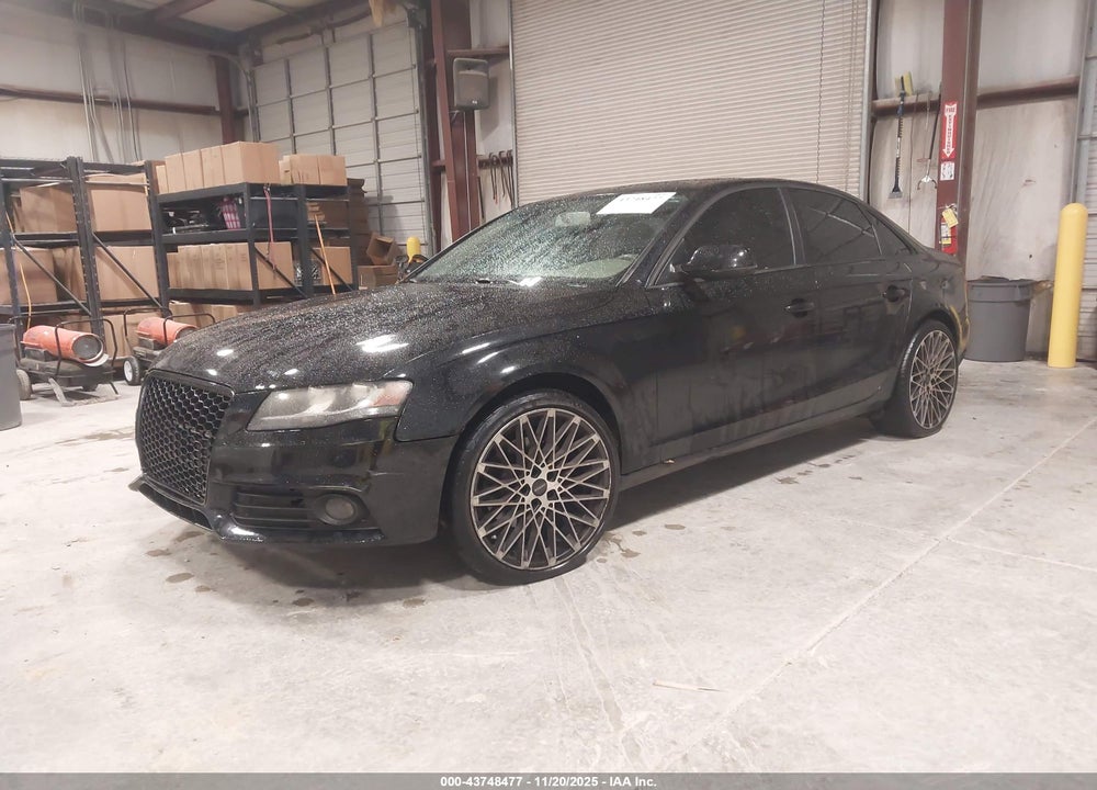 2010 AUDI A4 2.0T PREMIUM VIN: WAUAFAFL6AN030647