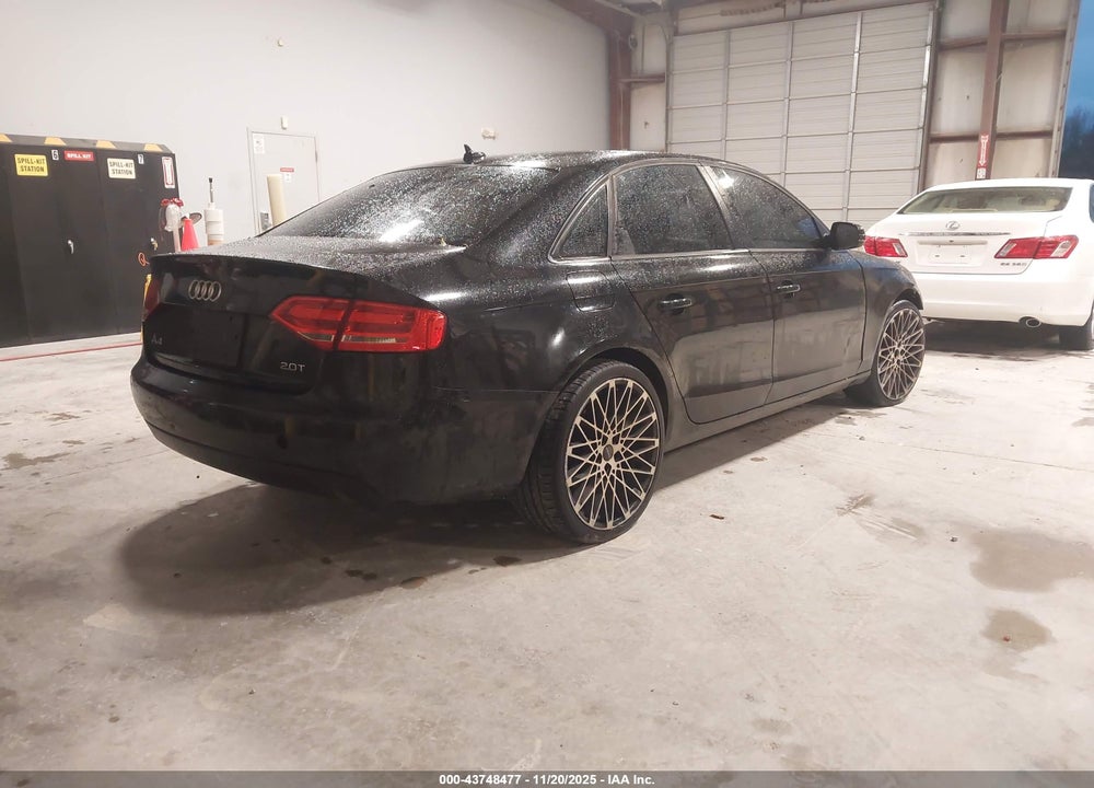 2010 AUDI A4 2.0T PREMIUM VIN: WAUAFAFL6AN030647