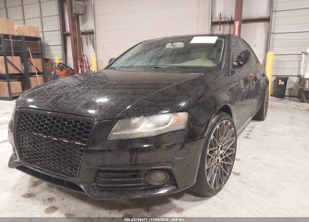 2010 AUDI A4 2.0T PREMIUM VIN: WAUAFAFL6AN030647