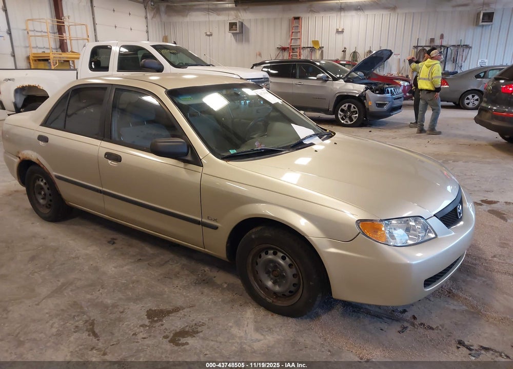 2001 MAZDA PROTEGE DX/LX VIN: JM1BJ222810401314