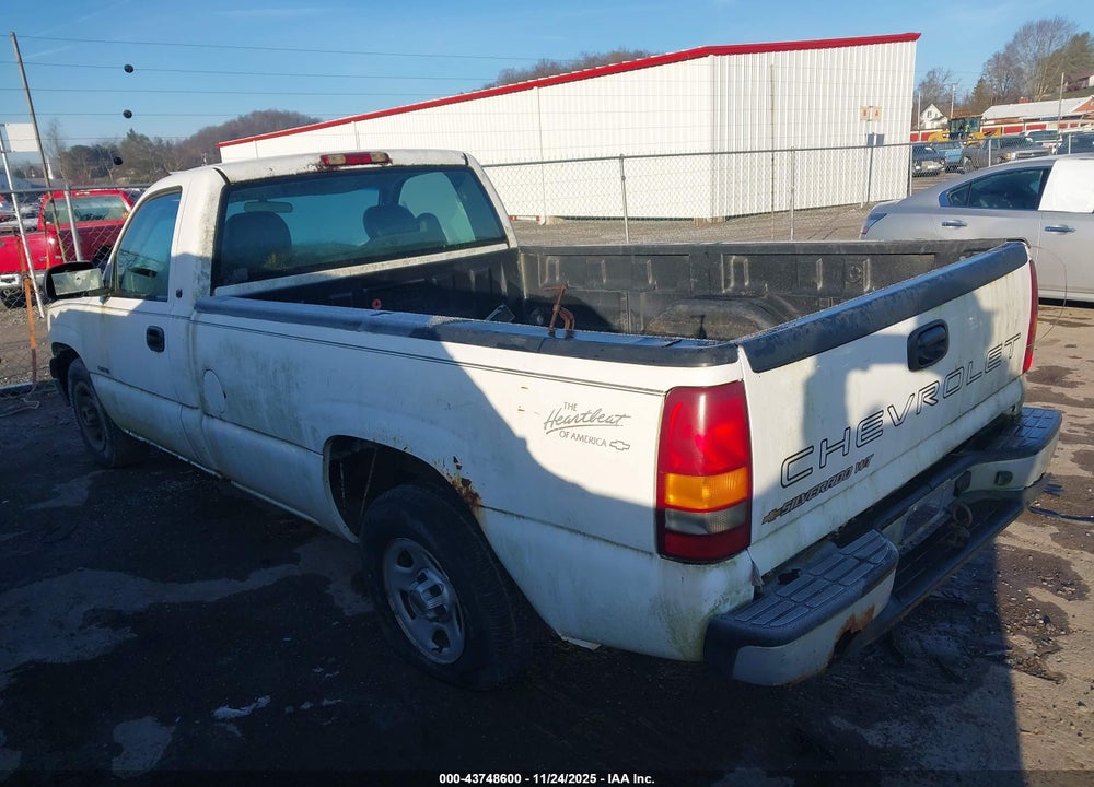 2002 CHEVROLET SILVERADO 1500 COMMERCIAL VIN: 1GCEC14V92Z173541