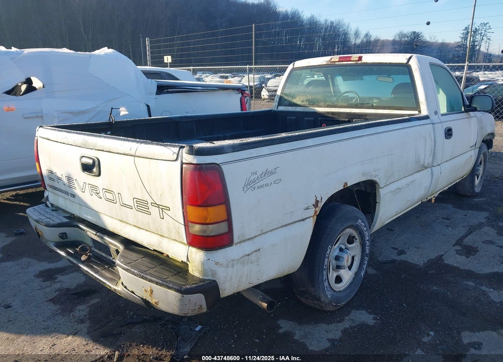 2002 CHEVROLET SILVERADO 1500 COMMERCIAL VIN: 1GCEC14V92Z173541