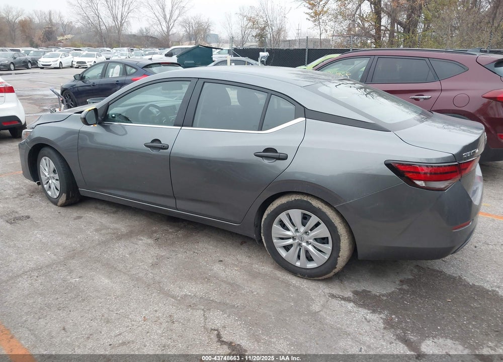 2025 NISSAN SENTRA S VIN: 3N1AB8BV7SY207843