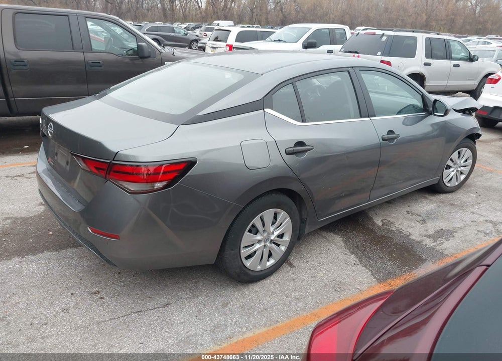 2025 NISSAN SENTRA S VIN: 3N1AB8BV7SY207843