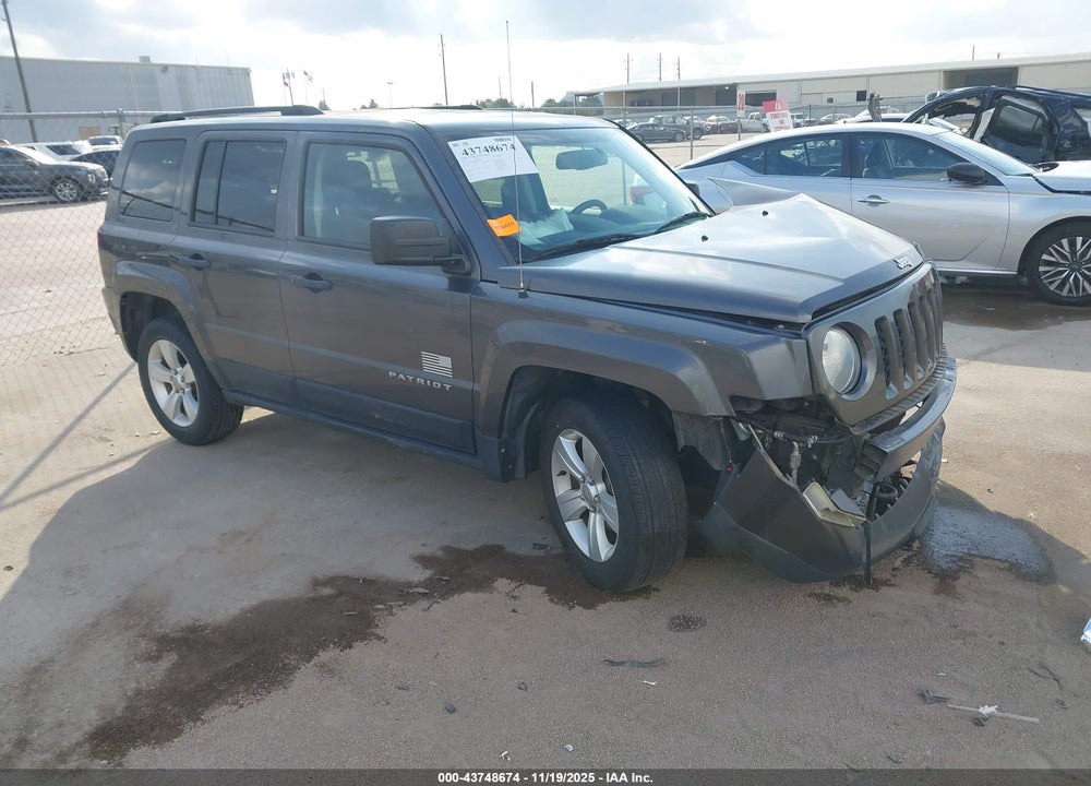 2016 JEEP PATRIOT SPORT VIN: 1C4NJRBB0GD595571