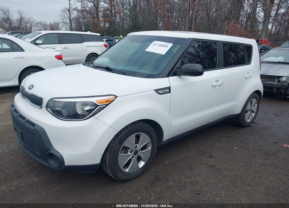 2016 KIA SOUL VIN: KNDJN2A24G7370287