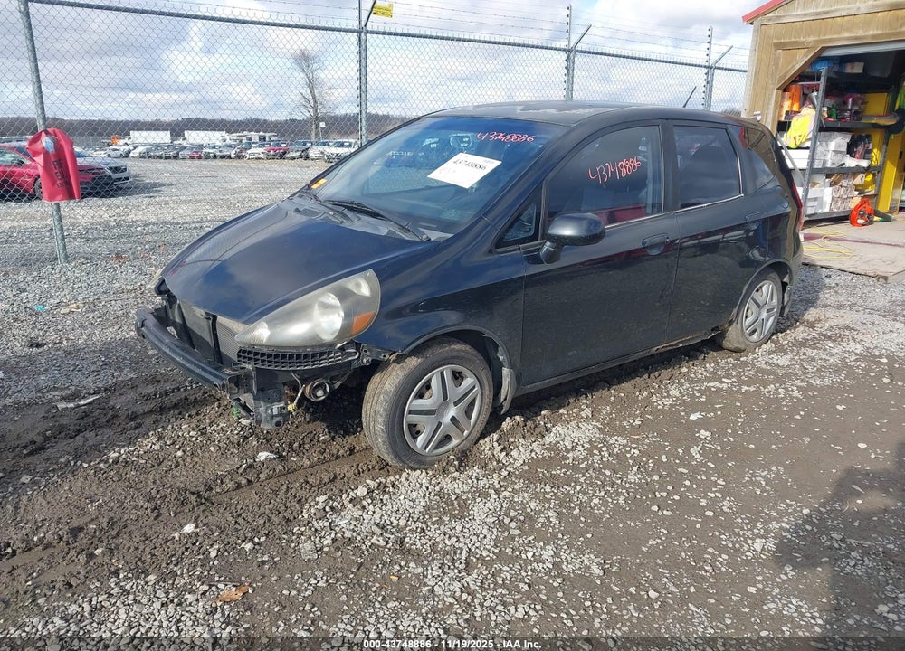 2008 HONDA FIT VIN: JHMGD37478S052169