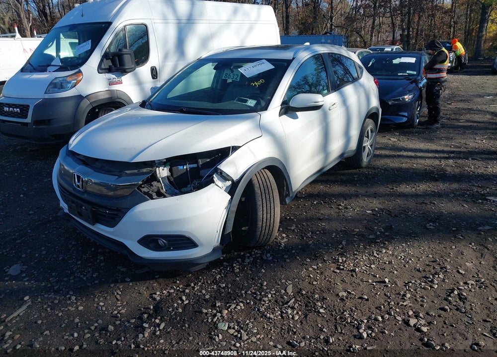 2021 HONDA HR-V AWD EX VIN: 3CZRU6H57MM720164