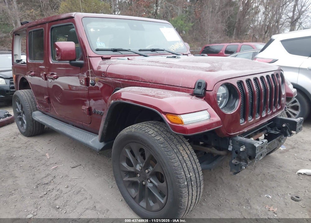 2021 JEEP WRANGLER UNLIMITED HIGH ALTITUDE 4X4 VIN: 1C4HJXEN8MW595468