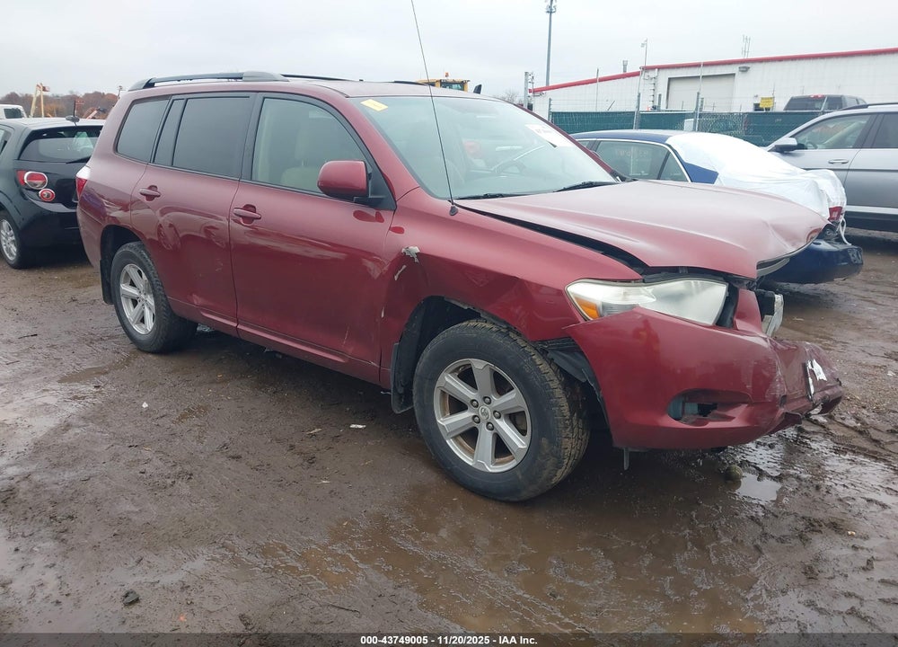 2010 TOYOTA HIGHLANDER BASE V6 VIN: 5TDBK3EH8AS007165