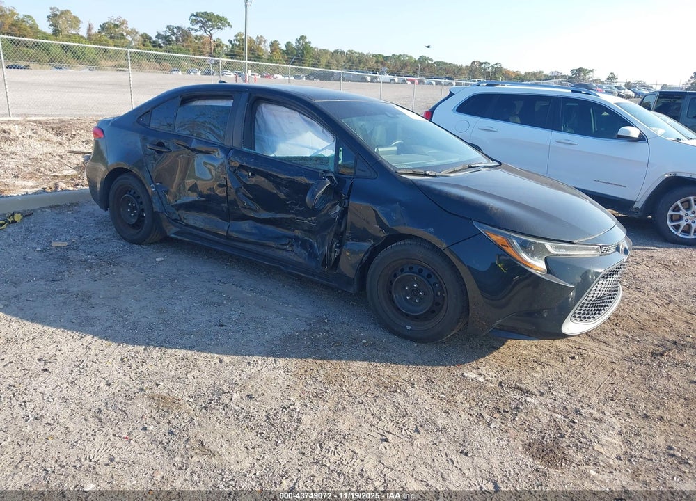 2021 TOYOTA COROLLA LE VIN: 5YFEPMAE1MP220200