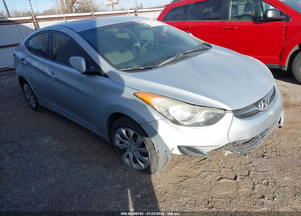 2012 HYUNDAI ELANTRA GLS VIN: 5NPDH4AE1CH141114