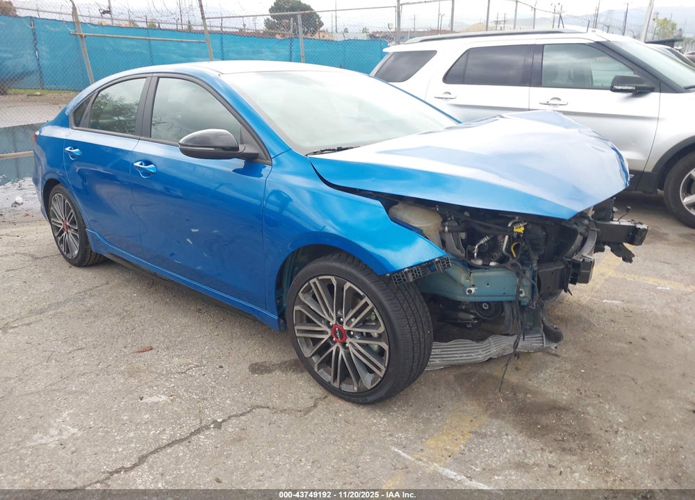 2022 KIA FORTE GT VIN: 3KPF44ACXNE484000