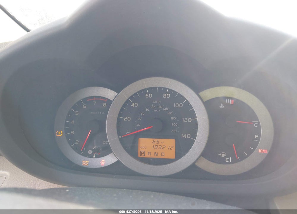 2011 TOYOTA RAV4 VIN: 2T3BF4DV1BW128900