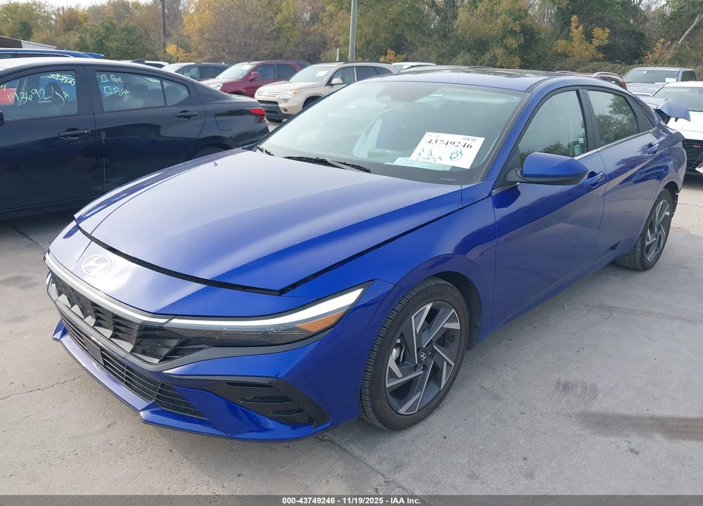 2025 HYUNDAI ELANTRA VIN: KMHLS4DG1SU880512